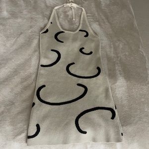 Halter fitted sweater dress - ONLY WORN ONCE!